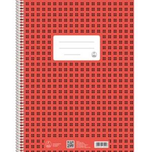 Kockás spirál füzet