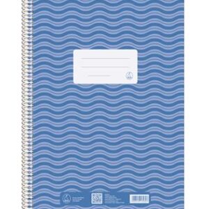 Vonalas lapú spirálfüzet