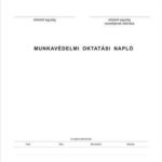 Munkavédelmi oktatási napló